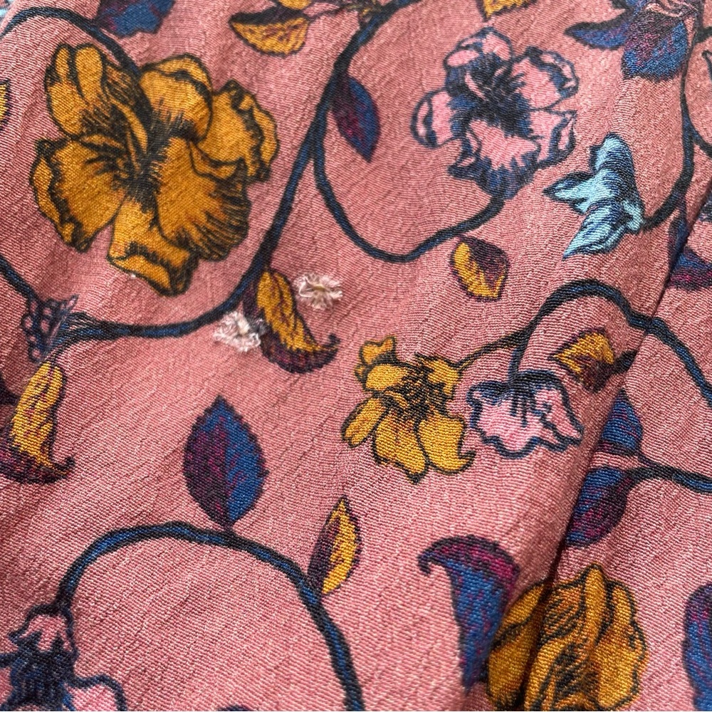 FOR LOVE AND LEMONS open back long sleeve floral dress - Picture 8 of 9